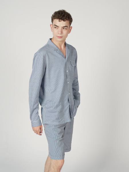 Рубашка "Мелкая клетка"