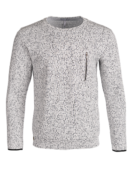 Свитшот "Серый в крапинку"