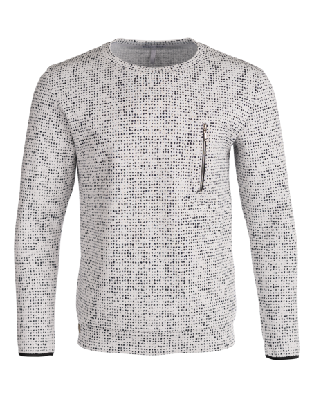 Свитшот "Серый в крапинку"