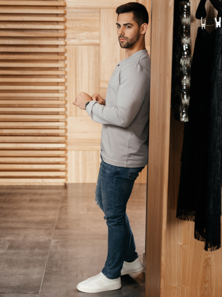 Свитшот "Сиренево-голубой"