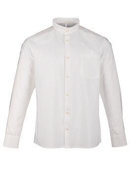 Рубашка "Белая с полосками"