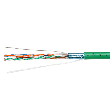 Cabeus FTP-4P-Cat.5e-SOLID-LSLTx-GN-50