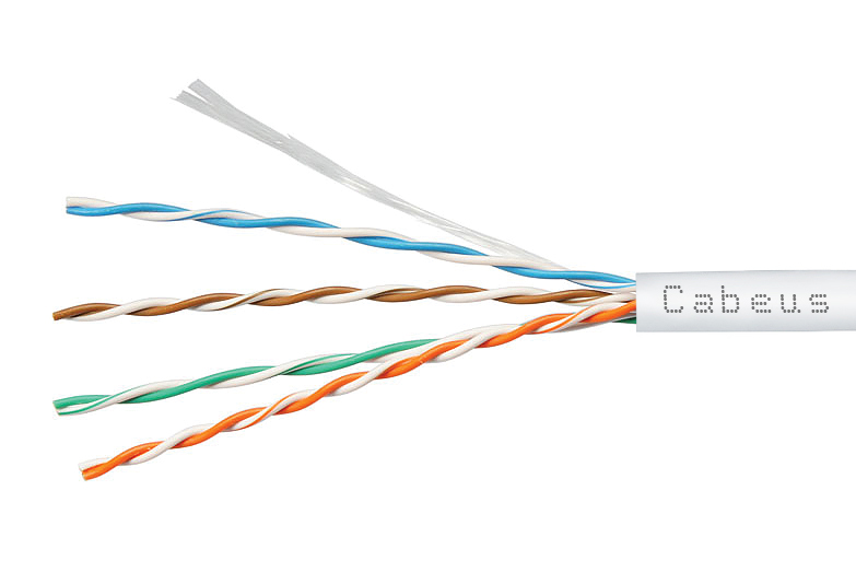 Cabeus UTP-4P-Cat.5e-SOLID-LSZH-GY-50