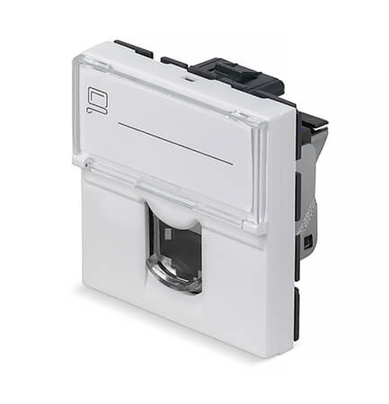 Cabeus KJ-RJ45-Cat.6-SH-180T-FP-L-45