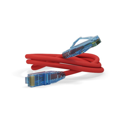 Hyperline PC-LPM-UTP-RJ45-RJ45-C6-10M-LSZH-RD
