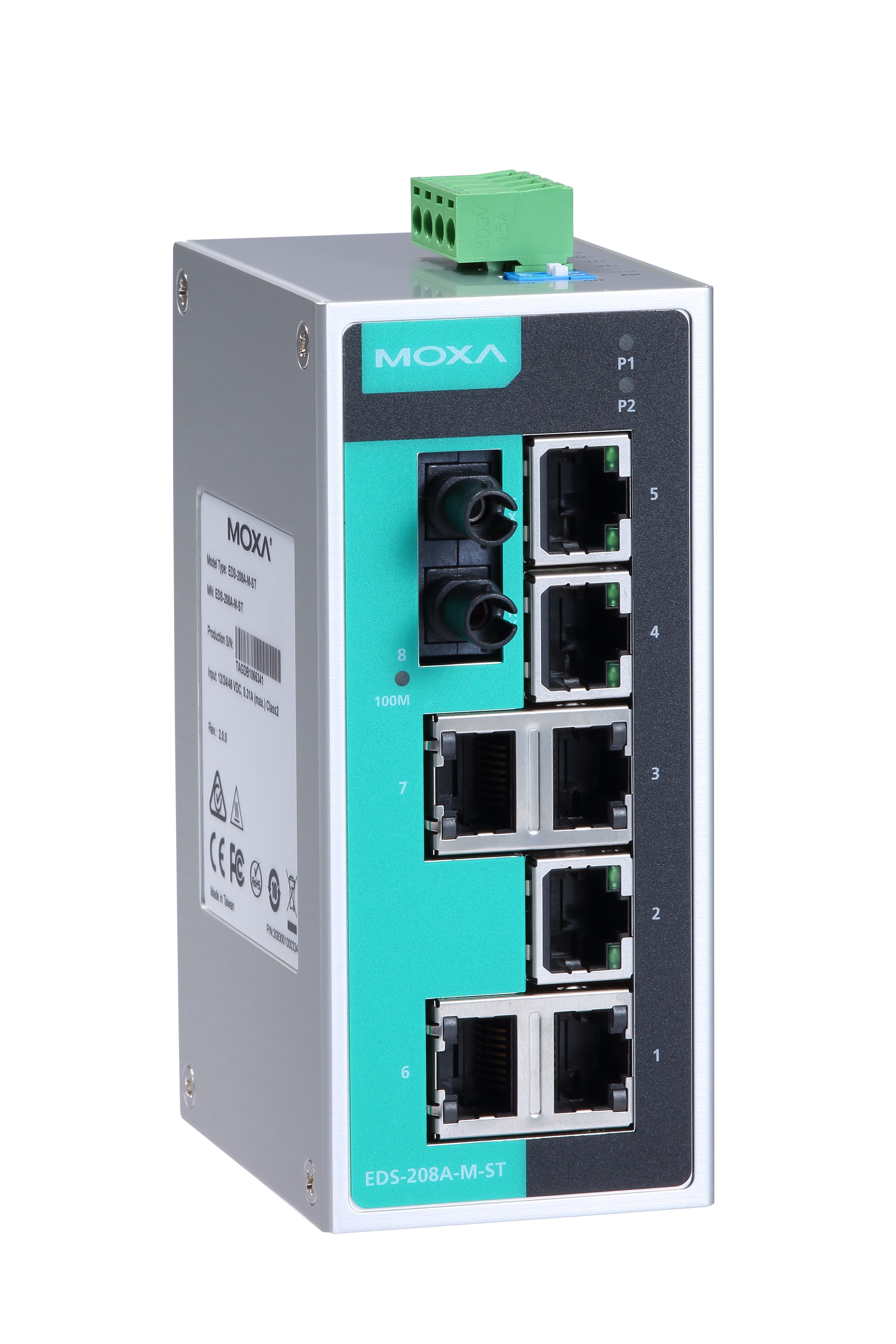 Moxa EDS-208A-M-ST-T