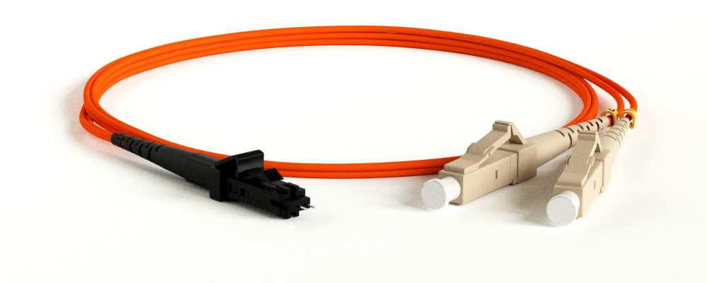 Hyperline FC-D2-50-LC/PR-MTRJF/PR-H-5M-LSZH-OR