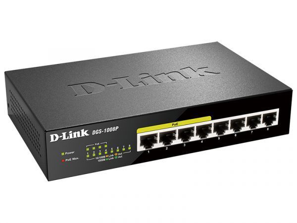 D-Link DGS-1008P/F1A