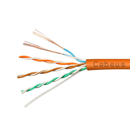 Cabeus UTP-4P-Cat.5e-PATCH-OR