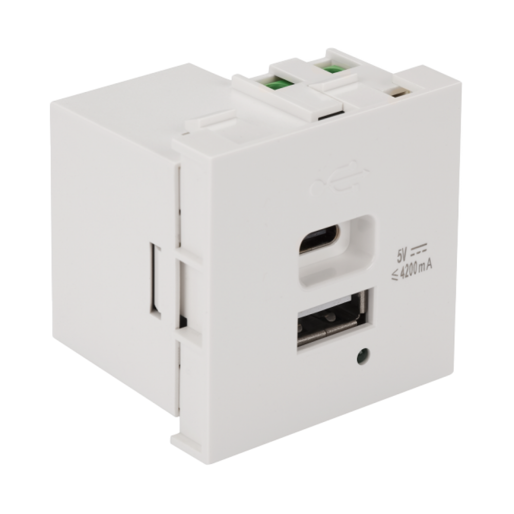 Lanmaster LAN-EZ45x45-2UCA/4.2-WH