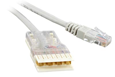 Hyperline PC-110-RJ45-4P-C5e-2M-LSZH-GY
