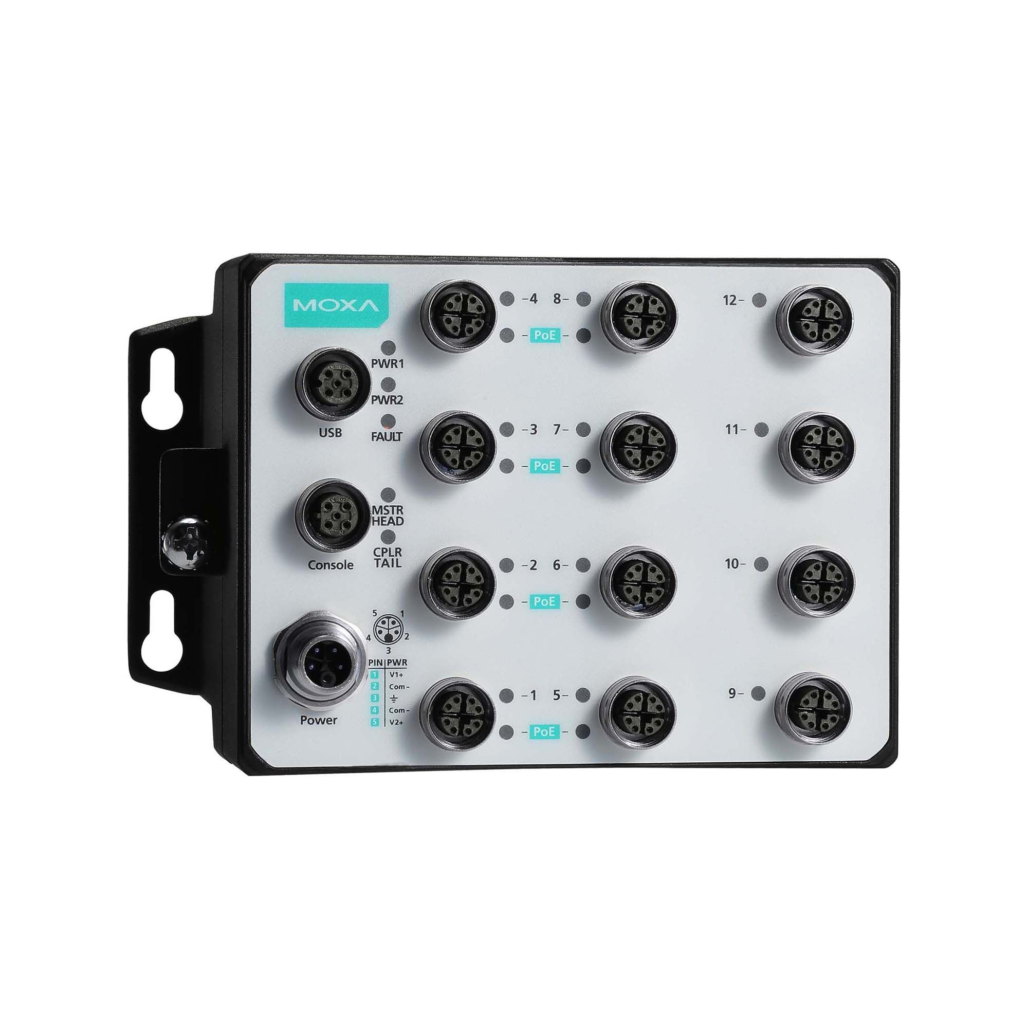 Moxa TN-G6512-8GPoE-WV-CT-T