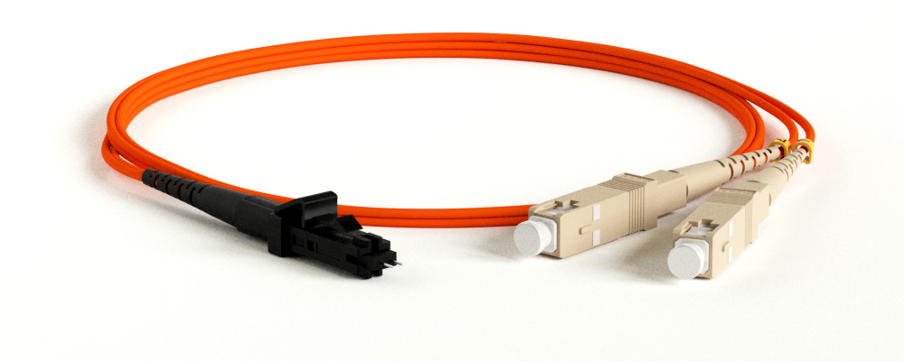 Hyperline FC-D2-62-MTRJF/PR-SC/PR-H-2M-LSZH-OR