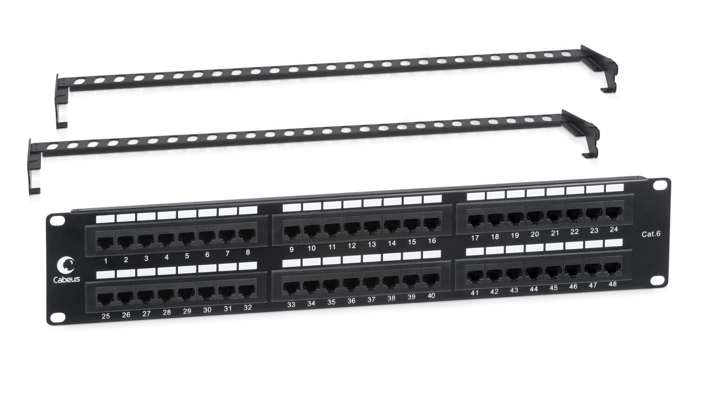 Cabeus PL-48-Cat.6-Dual