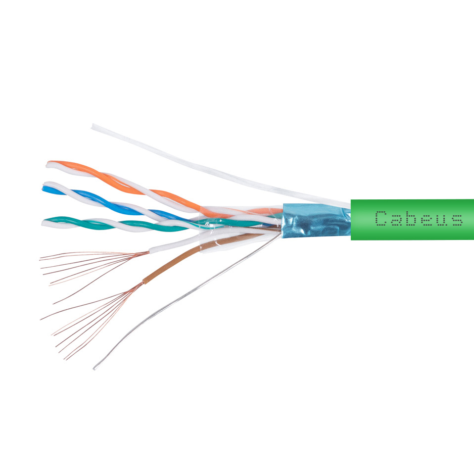 Cabeus FTP-4P-Cat.5e-PATCH-LSZH-GN