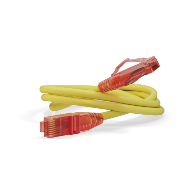Hyperline PC-LPM-UTP-RJ45-RJ45-C5e-1M-LSZH-YL