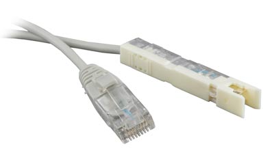 Hyperline PC-110-RJ45-1P-CX-1M-LSZH-GY