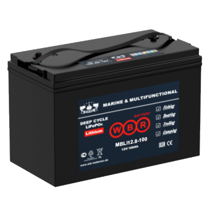 WBR MBLi12.8V 100, LCD Imp