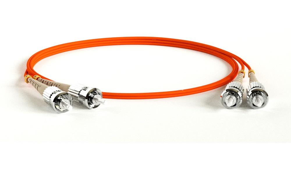 Hyperline FC-D2-62-ST/PR-ST/PR-H-1M-LSZH-OR