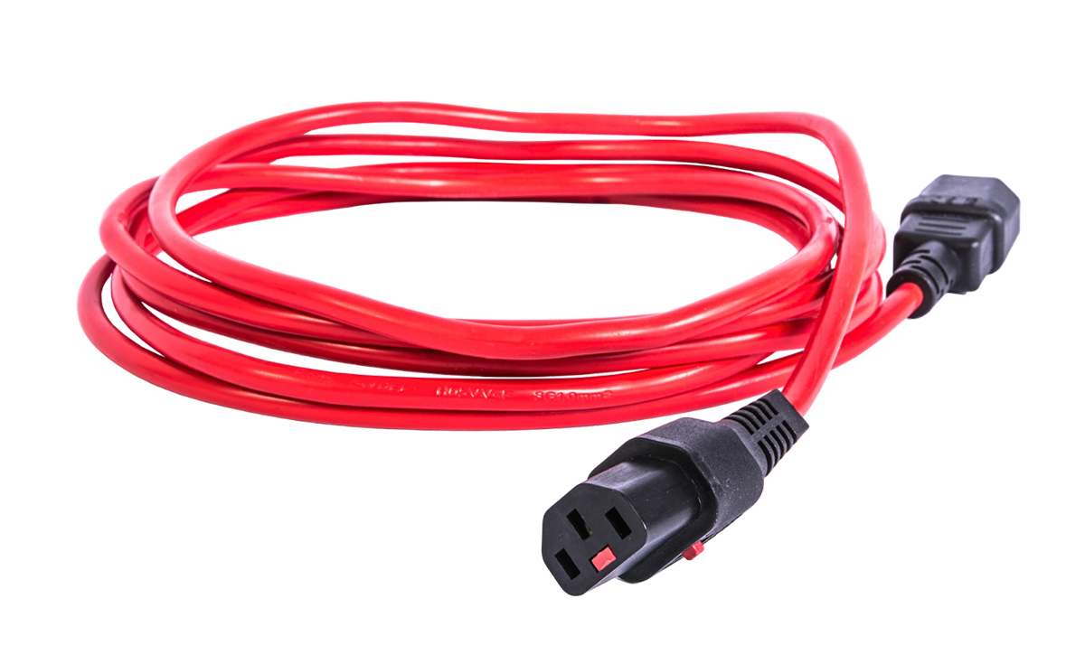 Rem R-10-Cord-C13-C14-3-Red