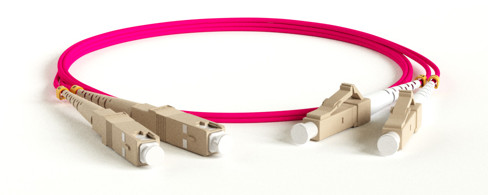 Hyperline FC-D2-504-LC/PR-SC/PR-H-2M-LSZH-MG