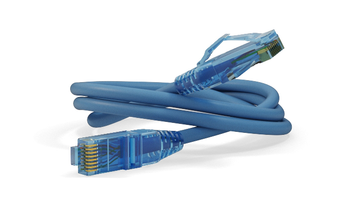 Hyperline PC-LPM-UTP-RJ45-RJ45-C6-3M-LSZH-BL