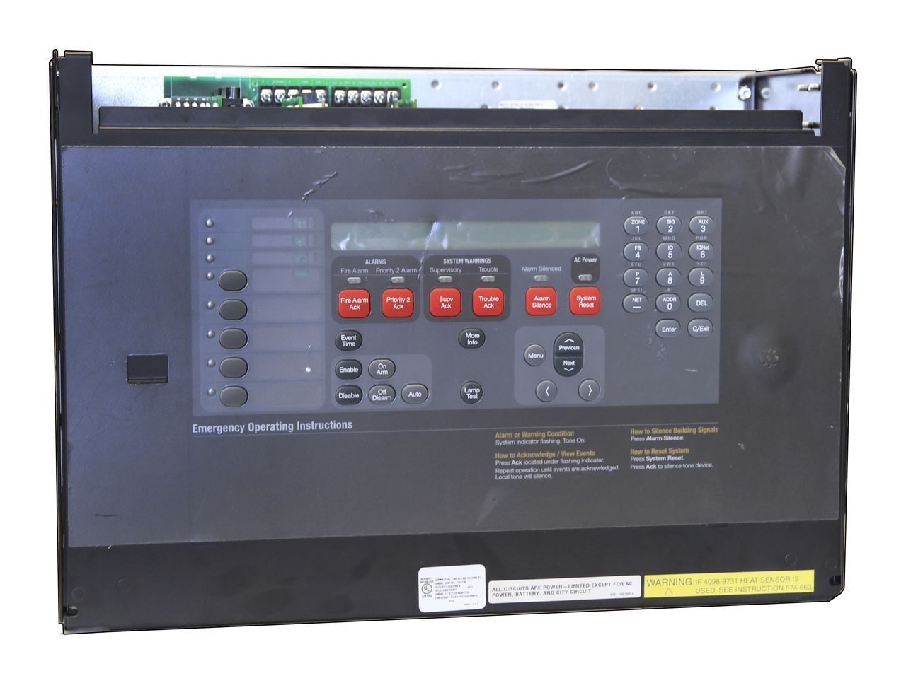 Simplex 4100-1244-panel