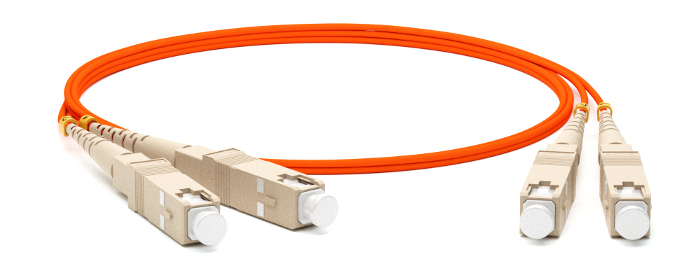Hyperline FC-D2-62-SC/PR-SC/PR-H-20M-LSZH-OR