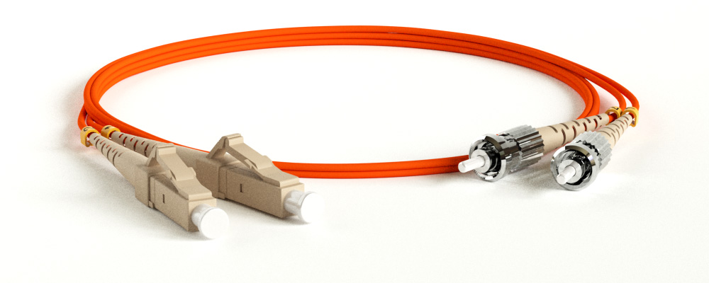 Hyperline FC-D2-62-LC/PR-ST/PR-H-3M-LSZH-OR