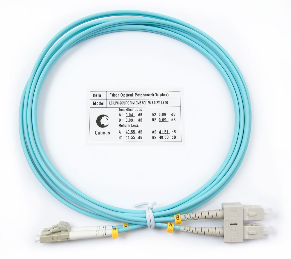 Cabeus FOP-50-LC-SC-2m