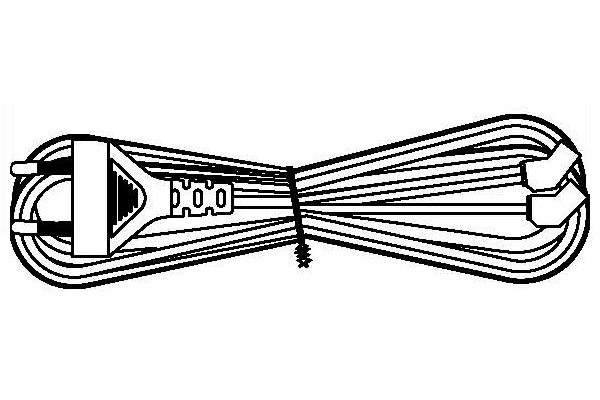 Hyperline KL-FCRD-2F-EU-1.8-BK