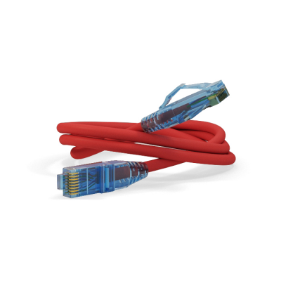 Hyperline PC-LPM-UTP-RJ45-RJ45-C6-15M-LSZH-RD