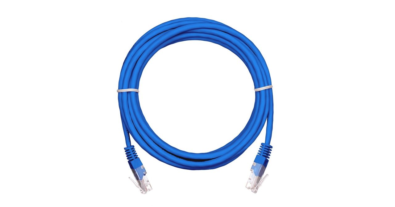 NETLAN EC-PC4UD55B-BC-PVC-100-BL-5