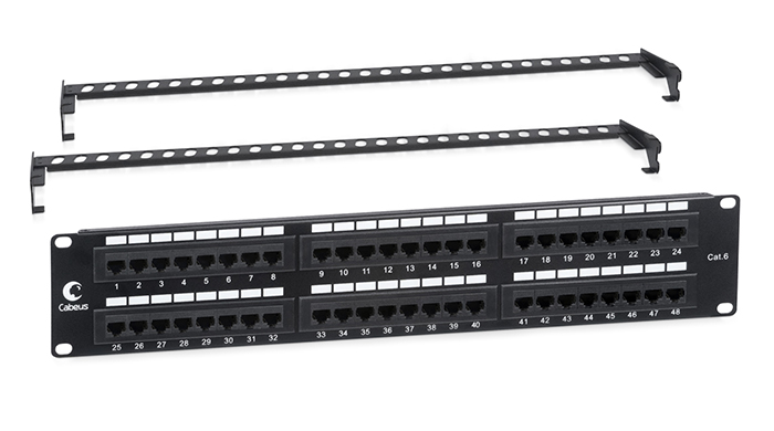 Cabeus PL2-48-Cat.6-Dual