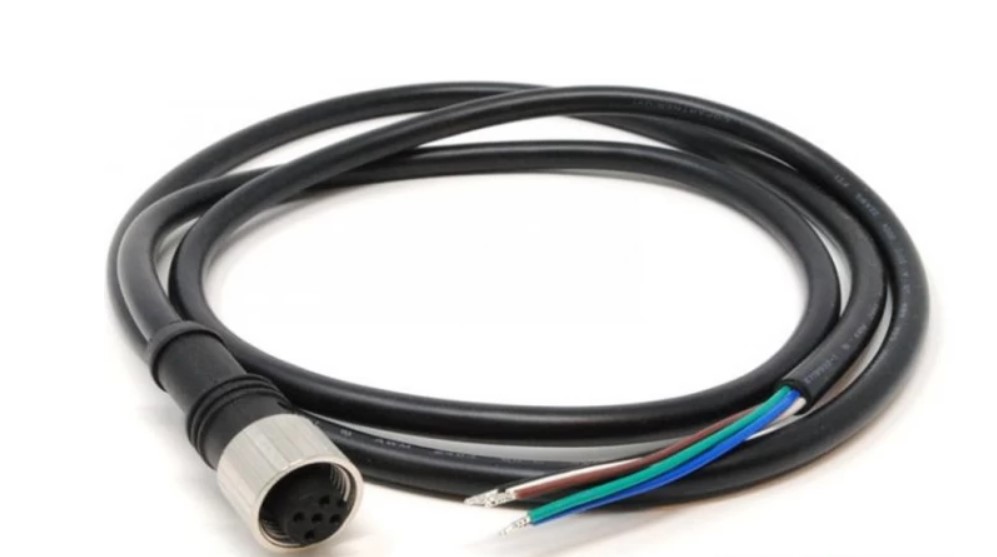 Moxa CBL-M12(FF4P)/Open-BK-100-IP68