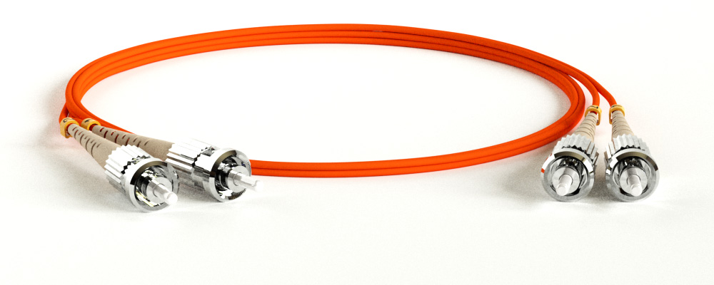 Hyperline FC-D2-62-ST/PR-ST/PR-H-5M-LSZH-OR