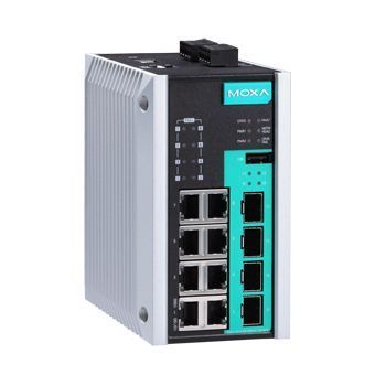 Moxa EDS-G512E-8PoE-4GSFP
