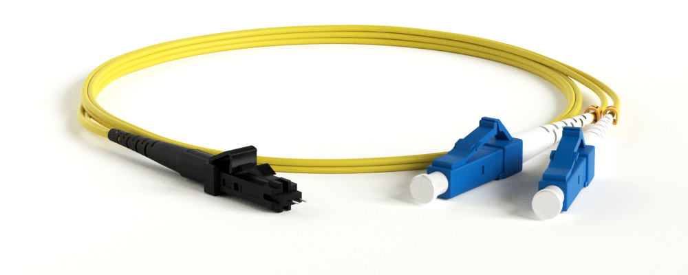 Hyperline FC-D2-9-LC/UR-MTRJM/UR-H-3M-LSZH-YL