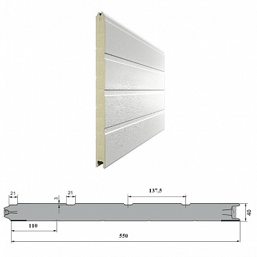 DoorHan 16D11/S00-GLK/9003