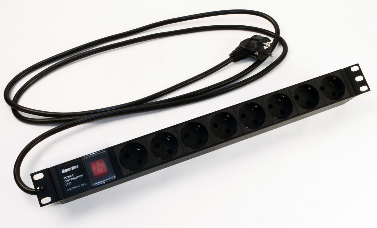 Hyperline SHE19-8SH-S-2.5EU