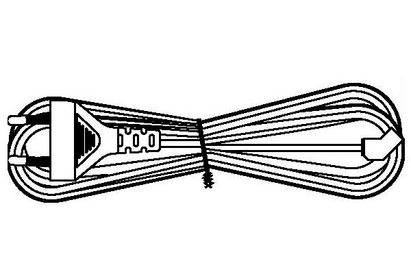 Hyperline KL-FCRD-1F-EU-1.8-BK