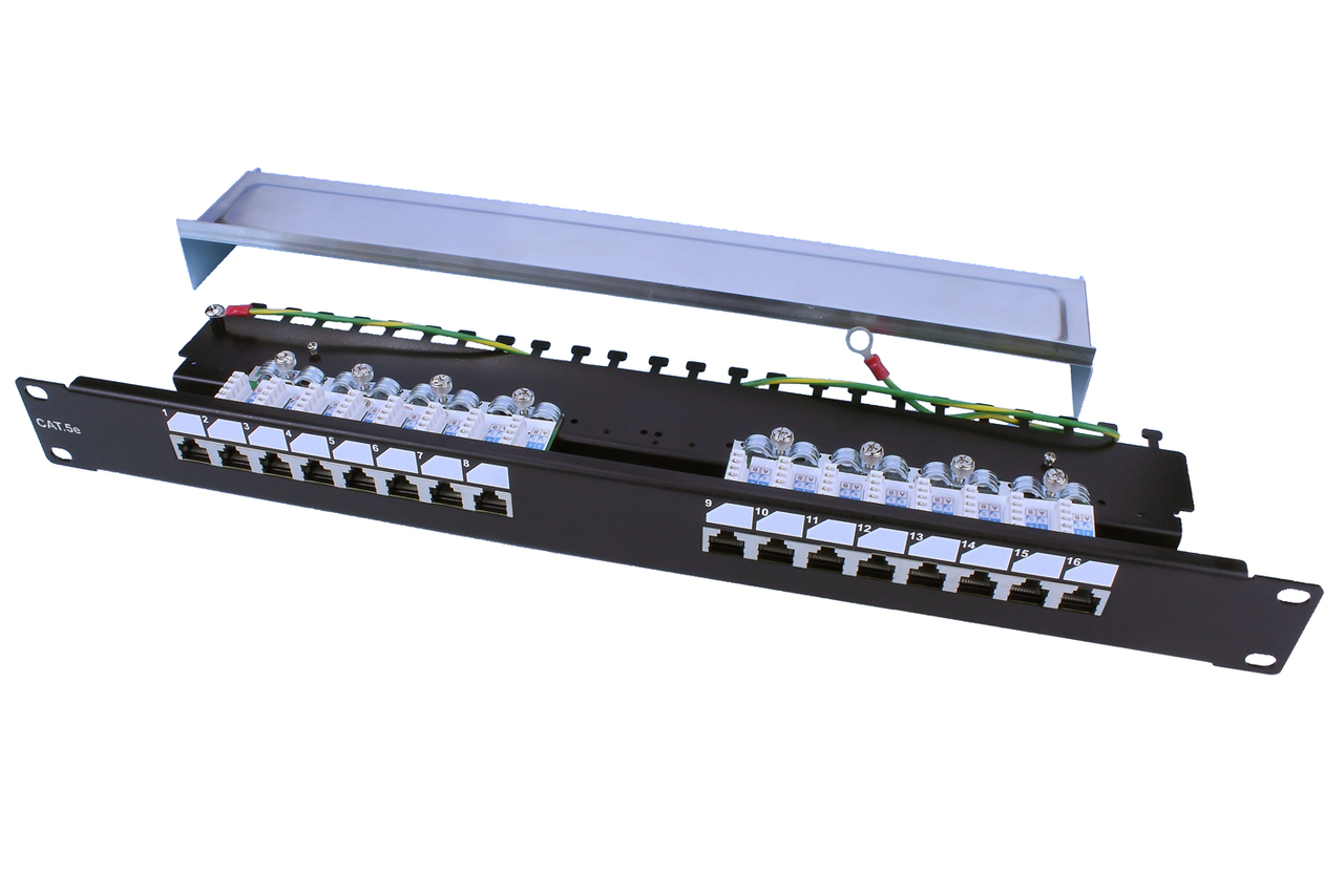 Hyperline PP3-19-16-8P8C-C5E-SH-110D
