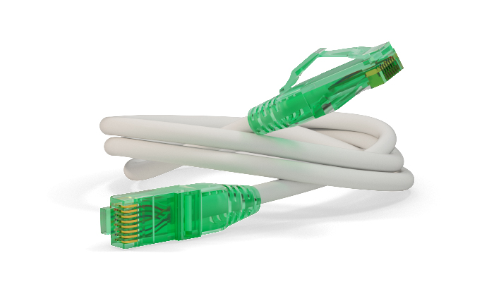 Hyperline PC-LPM-UTP-RJ45-RJ45-C6a-20M-LSZH-WH