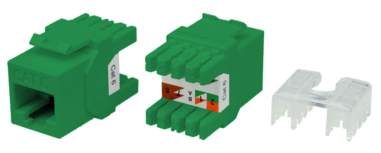 Hyperline KJ8-8P8C-C6-180-GN