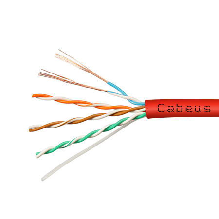 Cabeus UTP-4P-Cat.5e-PATCH-RD