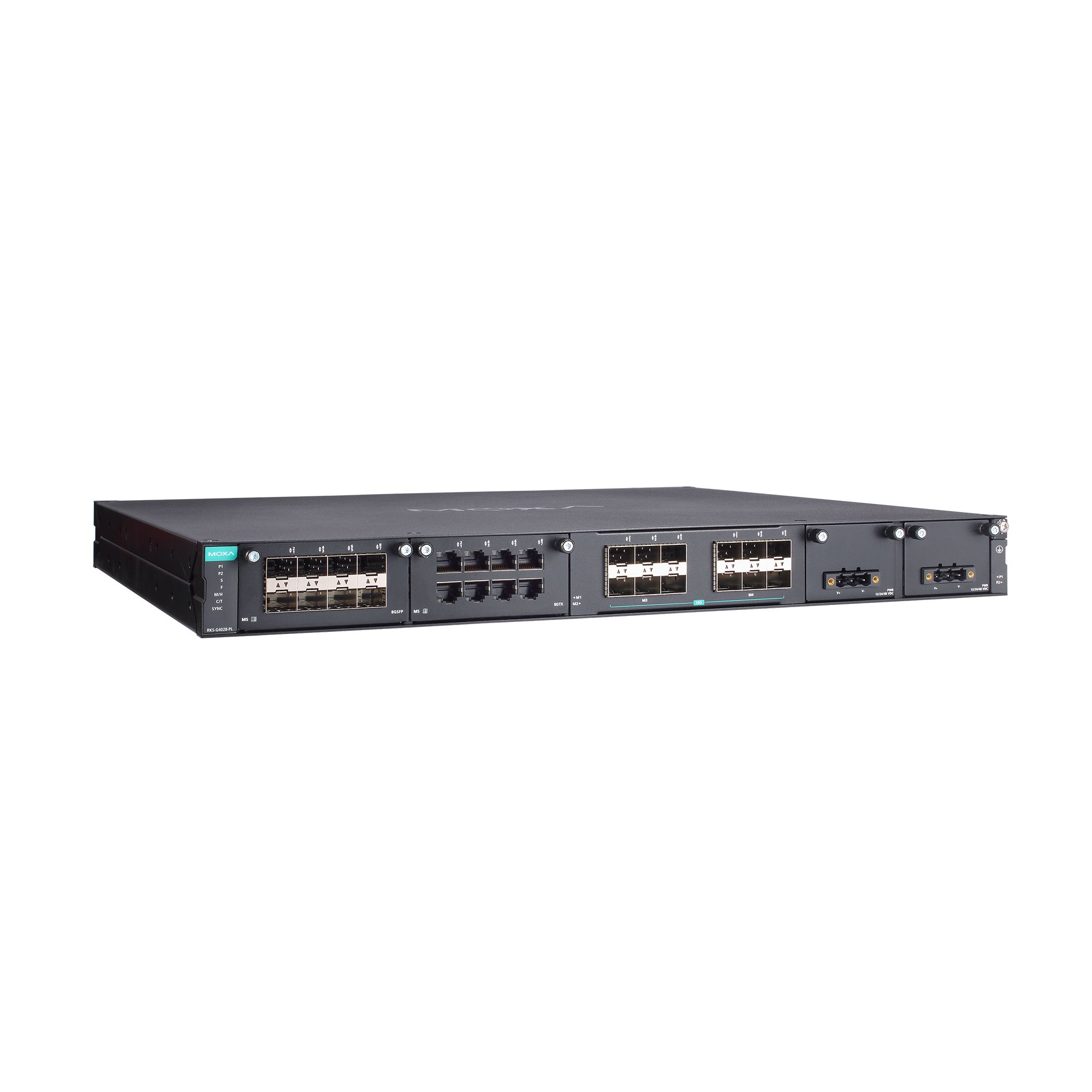 Moxa RKS-G4028-PL-L3-12XGS-T