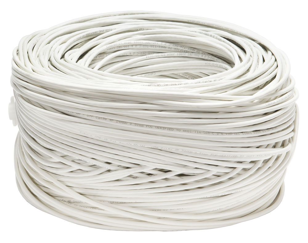 Cabeus UTP-4P-Cat.6-SOLID-LSZH-WH-100