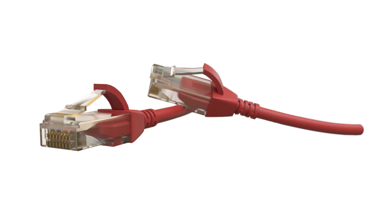 Hyperline PC-LPT-UTP-RJ45-RJ45-C6-5M-LSZH-RD