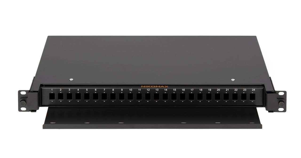 NIKOMAX NMF-RP24SC-TS-P1-1U-BK