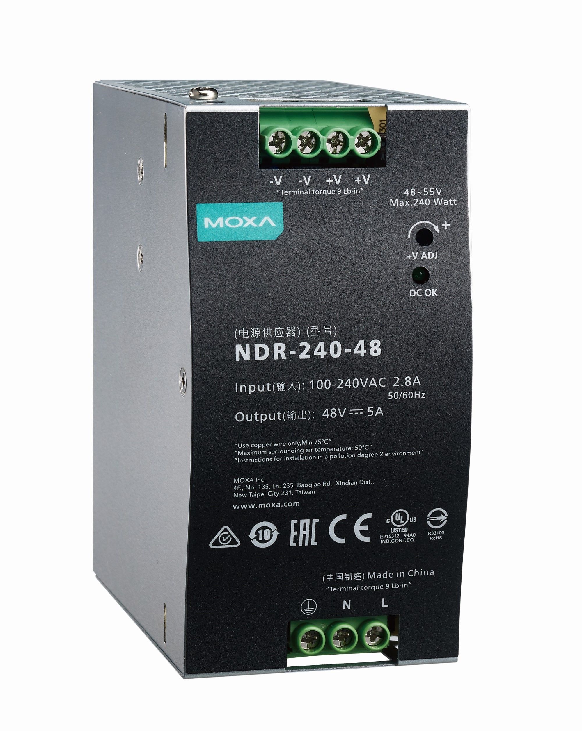 Moxa NDR-240-48